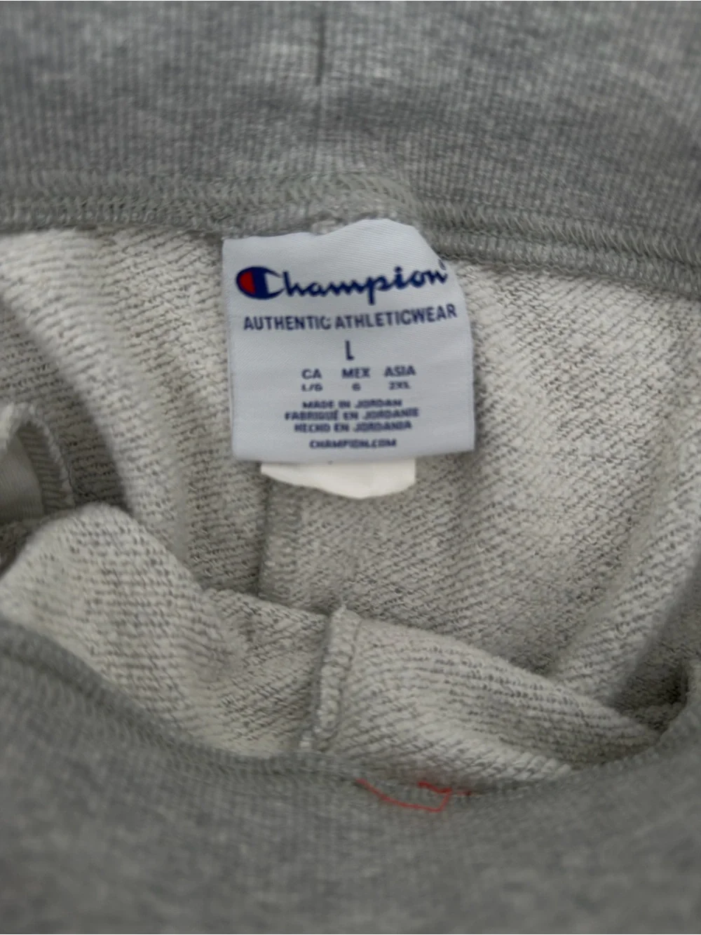 Champion Kids' Gray Sweatpants with Green Spartan Logo Size Large